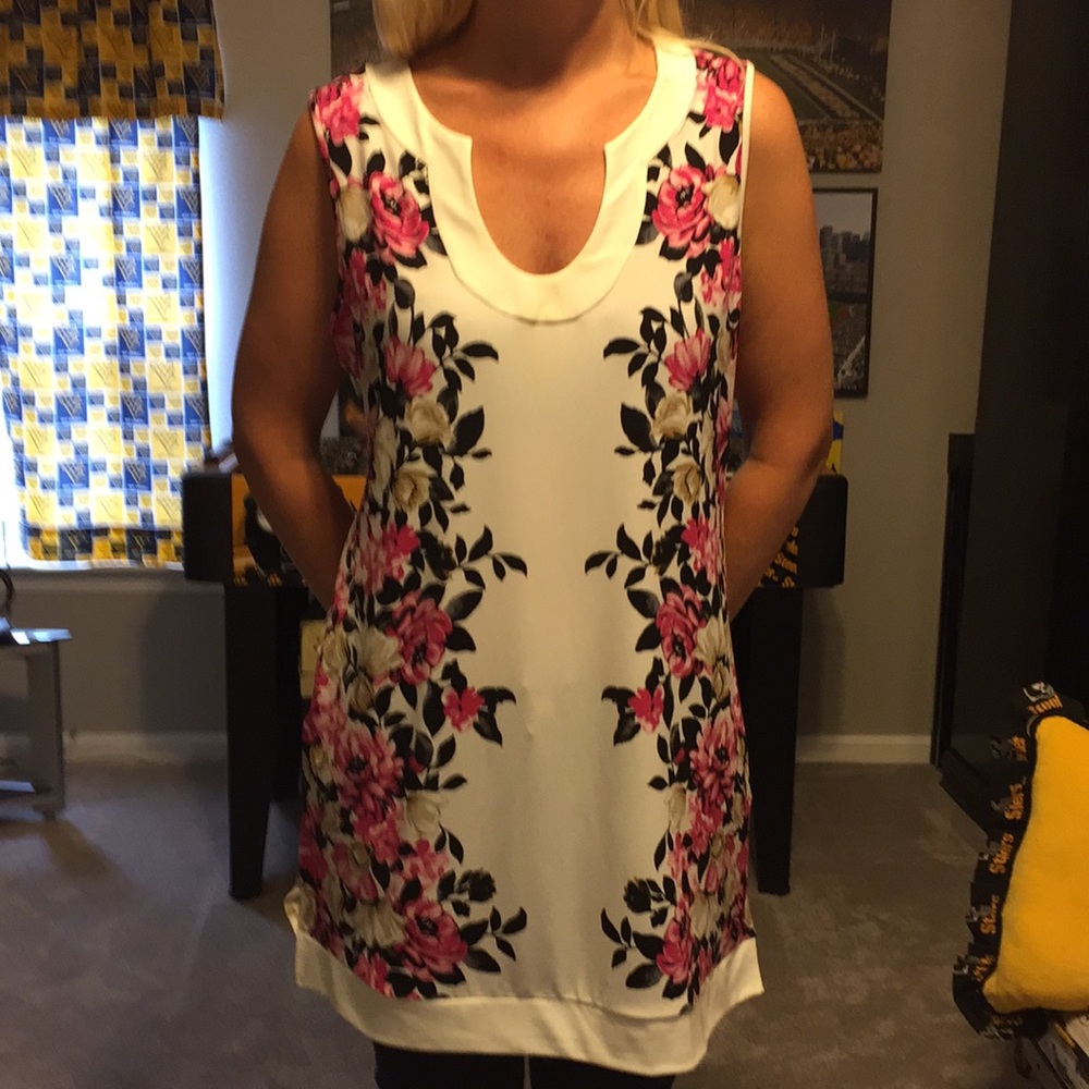 White House Black Market Tunic Top/dress